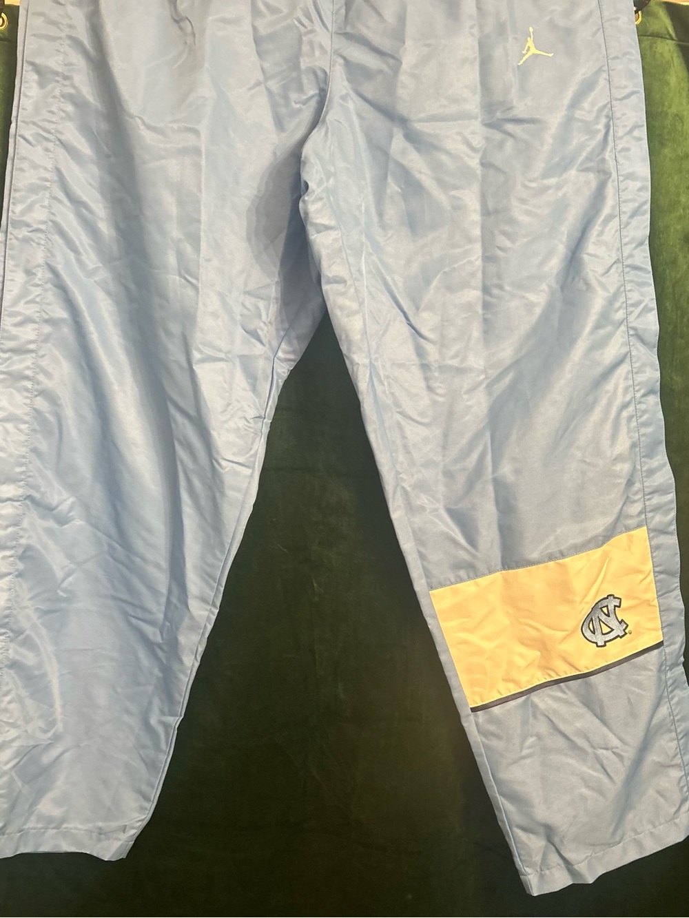 Jordan vintage UNC snap tear away Light Blue pants